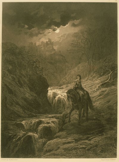 La Balade au Clair de Lune, illustration de 